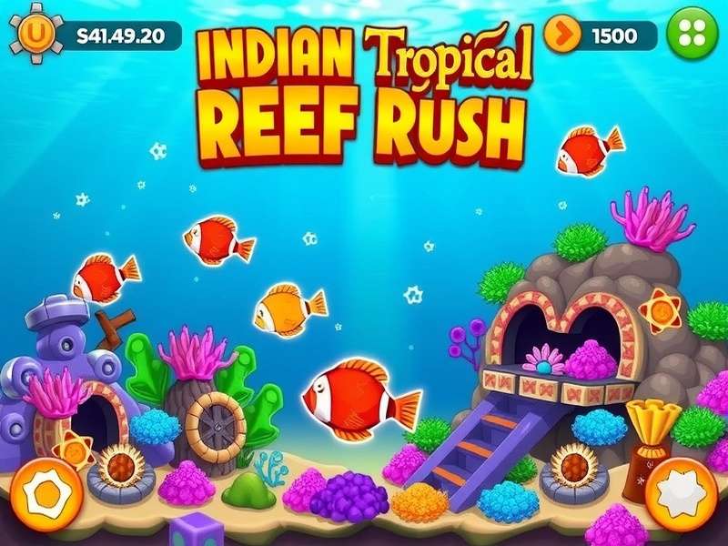 Indian Tropical Reef Rush Gameplay